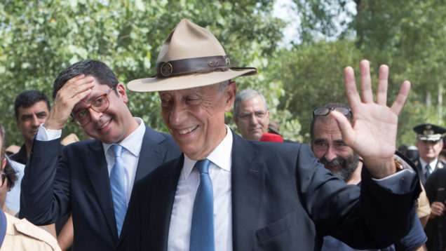 Marcelo Rebelo de Sousa visita ao XXV Acampamento Nacional da Associação dos Escoteiros de Portugal