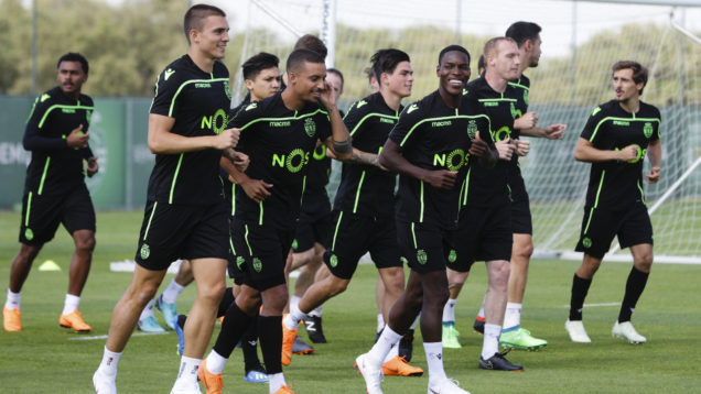 Treino do Sporting