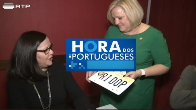 Hora dos Portugueses – License Plates com o logo do Dia de Portugal