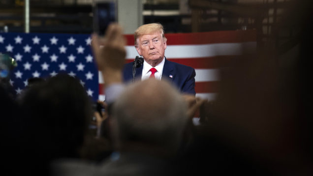 Image: Trump Marks Passing Of USMCA With Visit To Michigan Manufacturing Plant