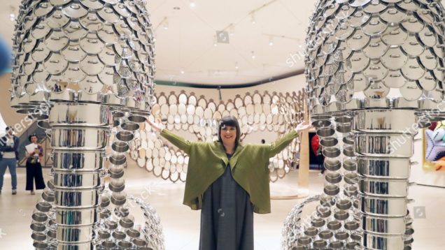 Portuguese artist Joana Vasconcelos presents her exhibition ‘I’ll be your mirror’ at Guggenheim Bilbao Museum, Bilbao (Es-Es), Spain – 28 Jun 2018