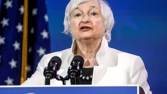 Senado dos EUA confirma Yellen como primeira mulher no comando do Tesouro