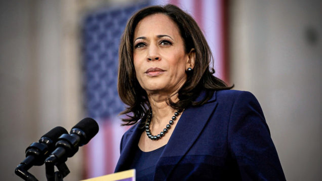 FILE PHOTO: U.S. Senator Harris launches her campaign for U.S. president at a rally in Oakland