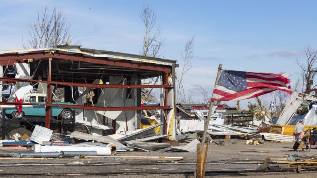 Tornado Damage in Western Kentucky