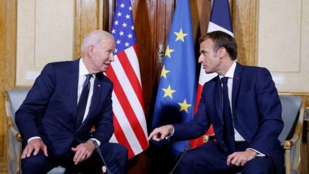 27.03 Macron e Biden