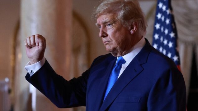 Former President Donald Trump Spends Midterm Election Night At Mar-a-Lago