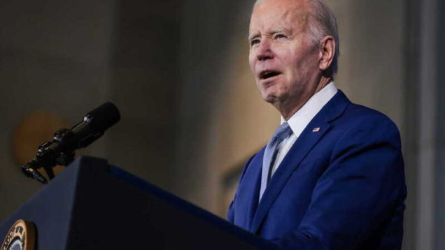 US President Biden delivers remarks at the White House Conservation in Action Summit
