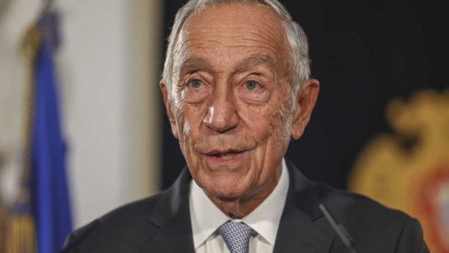 O PR Marcelo Rebelo de Sousa preside  Reunio do Conselho de Estado .