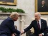 US President Biden hosts President-elect Trump at the White House